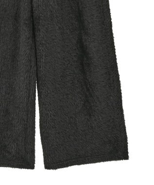 Green Parks フェザーレースジャガードパンツ Black