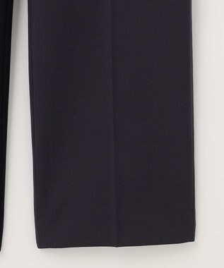 J.PRESS LADIES S BAHARIYE SOLID ストレート パンツ ネイビー系