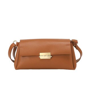 Green Parks フラップミニショルダーバッグ Camel