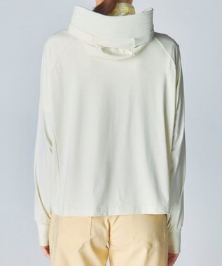 FILA GOLF／marie claire 【marie claire SPORT】スーパーナイロンクール｜フード付きUVラッシュガード オフホワイト