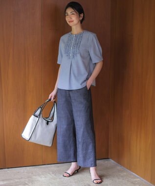 J.PRESS LADIES 【PC収納可能】キャンバス トートバッグ ブラック系