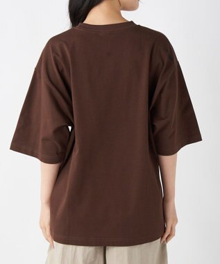 OP／FILA 【Kappa】ルーズフィット テニスグラフィックTシャツ ブラウン