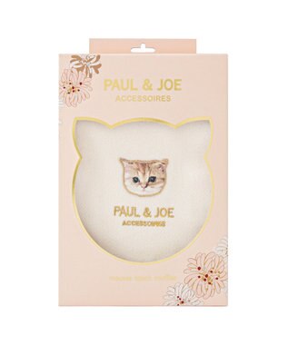 PAUL & JOE ACCESSOIRES ヌネットワッペン付きプレーンムースタッチ