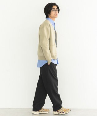 CRAFT STANDARD BOUTIQUE ウォッシャブルVネックカーディガン Beige