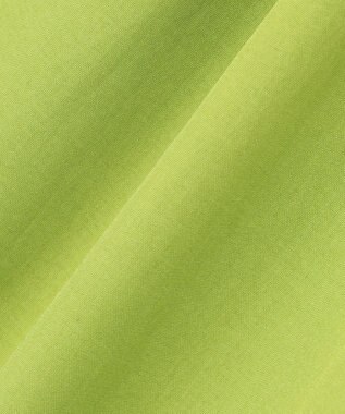 SHARE PARK LADIES ドライタッチリネンライクパンツ 黄緑系