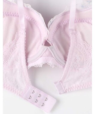 une nana cool Accent flower バックスタイルまでかわいい 3/4カップブラジャー PI