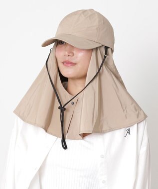  【遮光100％/UVカット100％】フワクール (Fuwacool)  日差しを完全遮断ガードキャップ　遮光100　UV100