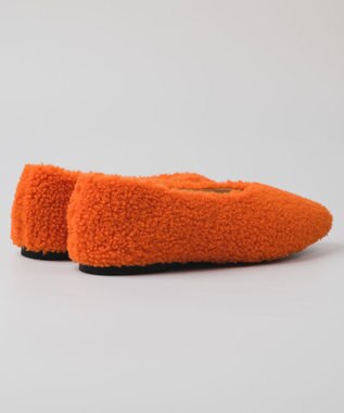 BONTRE 【PRECIEUX JOUET/プレシュウジュエ】ふわモコボアパンプス オレンジ