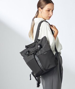 Y'SACCS ドローストリング コンビカラーリュックサック