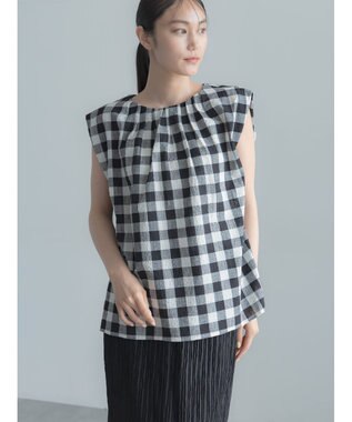 Te chichi リネンミックスクレープブラウス(セットアップ可)《2026 SUMMER LOOK item》