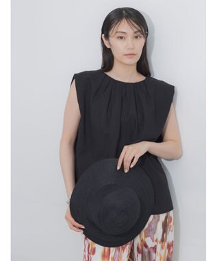 Te chichi リネンミックスクレープブラウス(セットアップ可)《2026 SUMMER LOOK item》