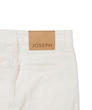 JOSEPH デニムストレッチ　トラウザーズ White
