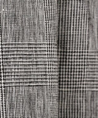 ANY 【接触冷感・UVケア】清涼リネン ガウチョパンツ グレンチェック