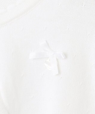 ANY KIDS ニットカーディガン オフホワイト