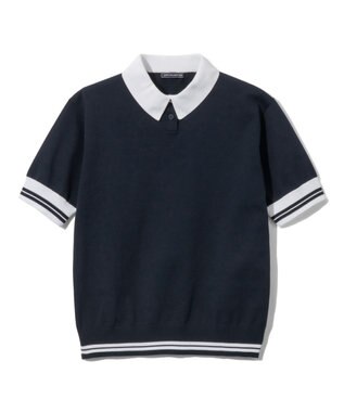 ZERO HALLIBURTON 【セットアップ可能】 ニットポロシャツ ZHG-W4A 7d 82879 ゴルフウェア ネイビー