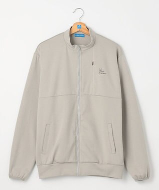 SHARE PARK MENS 【UVカット・吸水速乾・ストレッチ・軽量・アンチピリング 】ダンボールトラックジャケット（L・XLサイズ） ベージュ系