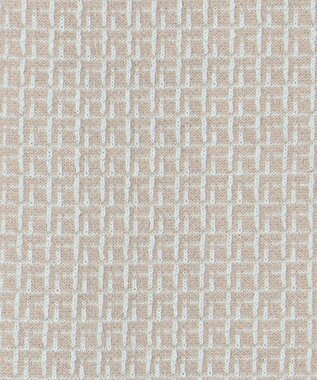 自由区 L 【洗える】リバーシブルニット セットアップ(カーディガン×タイトスカート) グレージュ×アクア