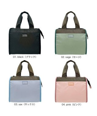 ROOTOTE 3595【ルートート】PT.サーモキーパー.ランチM.ベーシック-D 01：ブラック