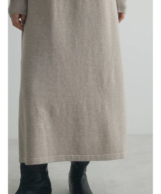 Green Parks armonia. ＳＥＴ２点ニットワンピース Beige