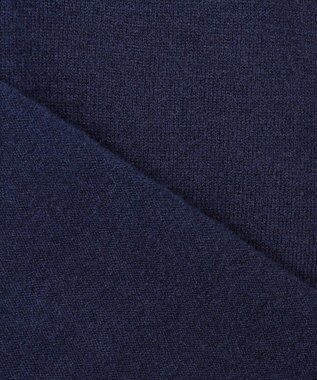 UNFILO MENS 【男女兼用】ライトウォーム クルーネックニット ネイビー