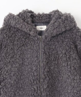 NAVE 【ReNAVE】プードルボア ジャケット チャコール系