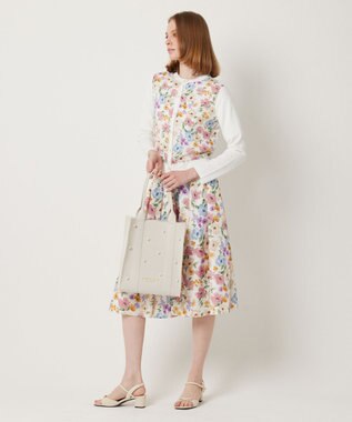 TOCCA 【大人百花掲載】BOTANICAL GARDEN PARTY KNIT CARDIGAN カーディガン アイボリー系