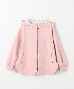 組曲 KIDS 【110-140cm】ドライコットン パーカー ピンク系