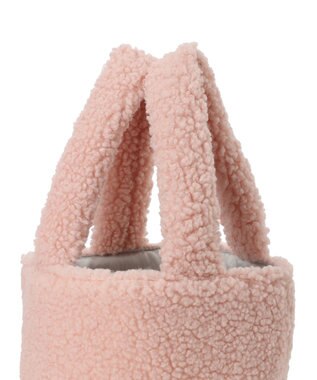 Green Parks ｍｉｆｆｙ／ボアフェイスバッグ Pink