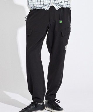 PW CIRCULUS 【MEN】ワイド カーゴパンツ ブラック系