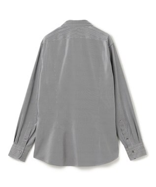 JOSEPH HOMME 【洗える】ツイルへリンボンクレイジー　ドレスシャツ ブラック系1