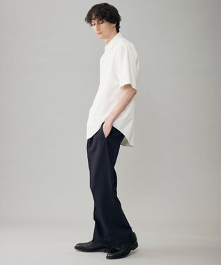UNFILO MENS ウーリーノ 2タックスラックス ネイビー