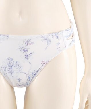 San-ai Resort（三愛水着楽園） 軽い着け心地でしっかり盛れる【楽盛り水着】　パフスリーブワイヤービキニ　9M　【San-ai Resort（サンアイリゾート）】 ネイビー