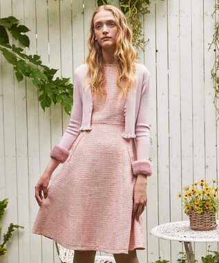 TOCCA 【00サイズあり・洗える】SMALL STAR ドレス ピンク系