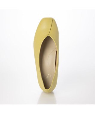 ing <ing>Vカットフラットパンプス イエロー