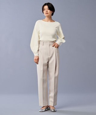 uncrave 【手洗い可】スムース ニット ビスチェ プルオーバー（uncrave STANDARD） エクリュ