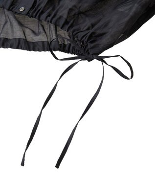 YECCA VECCA 【2点SET】シアーシャツ×Aラインキャミワンピース Purple