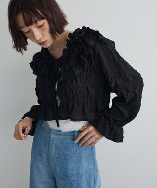 Green Parks ２ＷＡＹフリルブラウス