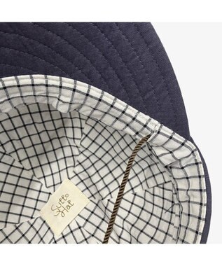 林八百吉商店 SuttoHat  すっとキャスケット ネイビー