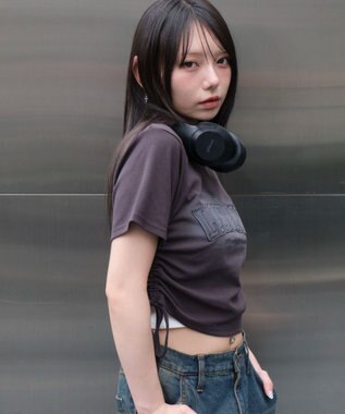 WEGO スプレーロゴドロストちびT スミクロ