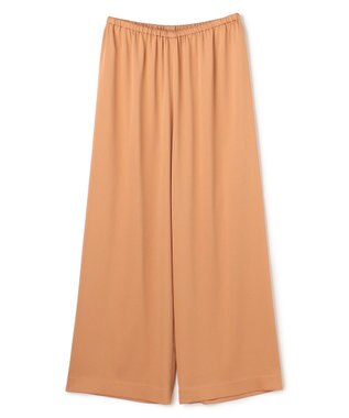 BEIGE， 【洗える】LLOYD / ハンマーサテンイージーワイドパンツ Coral