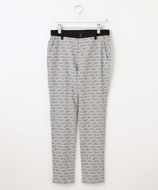 23区GOLF 【MEN】エンブレムジャガードパンツ ライトグレー系5