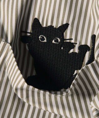 Paul Smith キャットエンブロイダリーシャツ ベージュ