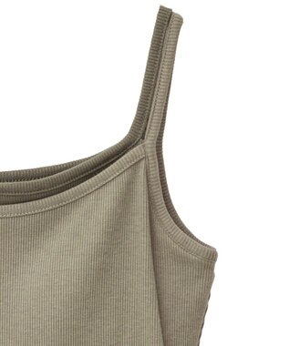 Green Parks ・Ｐｅｔｉｔ　Ｆｌｅｕｒ　レイヤードキャミ（カップ付 Gray Mixture