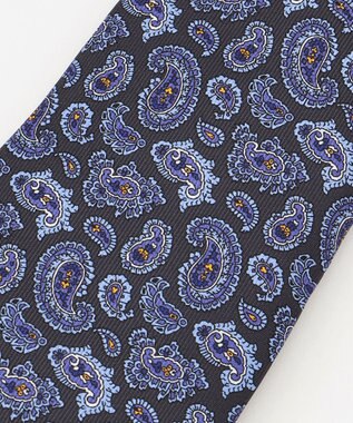 J.PRESS MEN 【ADAMLEY】ペイズリーネクタイ ネイビー系8