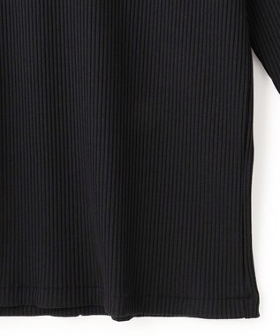 JOSEPH HOMME 【LEON 掲載】テックリブジャージー　Vネックカットソー ブラック系