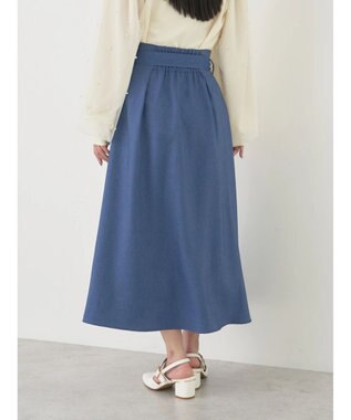earth music&ecology デニムライクスカート Blue