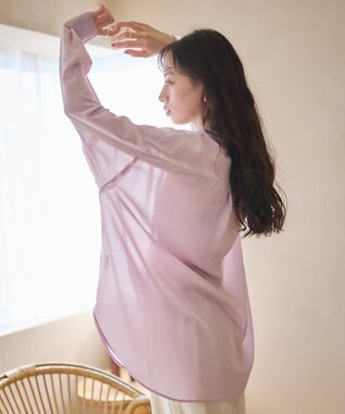 earth music&ecology シアーシャツ Pink