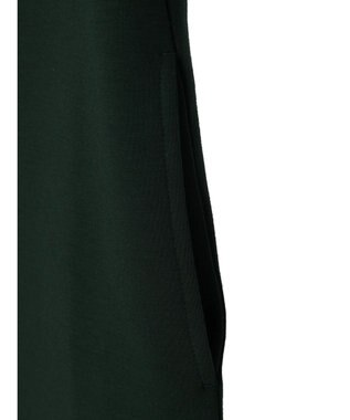 Green Parks キーネックダンボールジャンスカ Dark Green