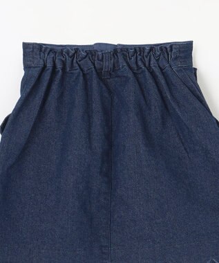 ANY KIDS リボン ポケット スカート デニム