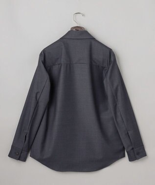 GOTAIRIKU カジュアルセットアップ対応【洗える/ストレッチ】YUNSA シャツアウター グレー系